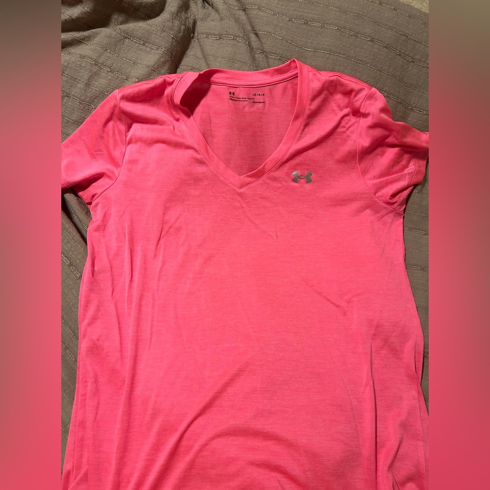 Under Armour workout top.